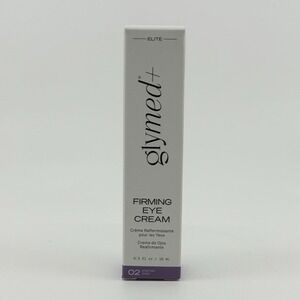 GlyMed Plus Firming Eye Cream 10ml 0.3oz Elite Series Step 02 NEW SEALED